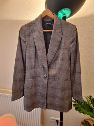 Blazer de Zara de cuadros