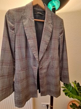 Blazer de Zara de cuadros