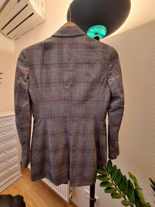 Blazer de Zara de cuadros