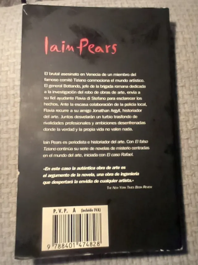 Falso Tiziano, El (Spanish Edition)