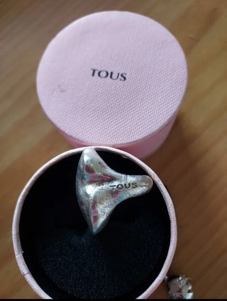 Anillo Tous Plata Oso Duna.