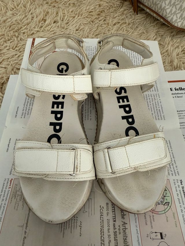 Sandalias Giossepo Mujer Blancas