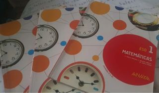 Libros de texto de Matemáticas de 1° ESO