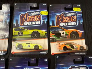 Colección Hot Wheels Neón Speeders Completa