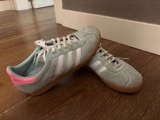 Adidas Gazelle turquesa y rosa talla 38