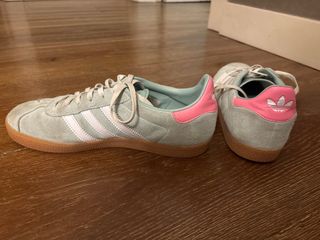 Adidas Gazelle turquesa y rosa talla 38
