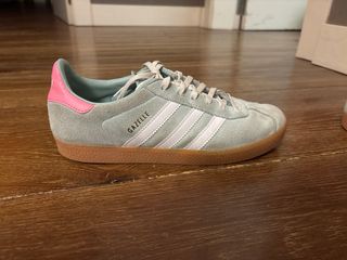 Adidas Gazelle turquesa y rosa talla 38