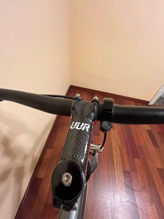 Bicicleta Fixie LAMONA Stellar Gris-Negra