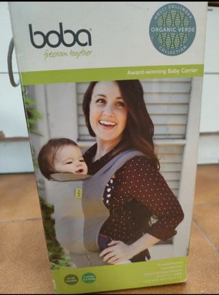 Mochila Portabebés Boba Organic Verde