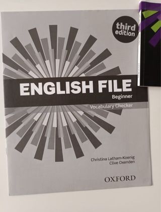 Pack Libros Inglés English File Beginner