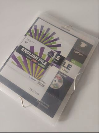 Pack Libros Inglés English File Beginner