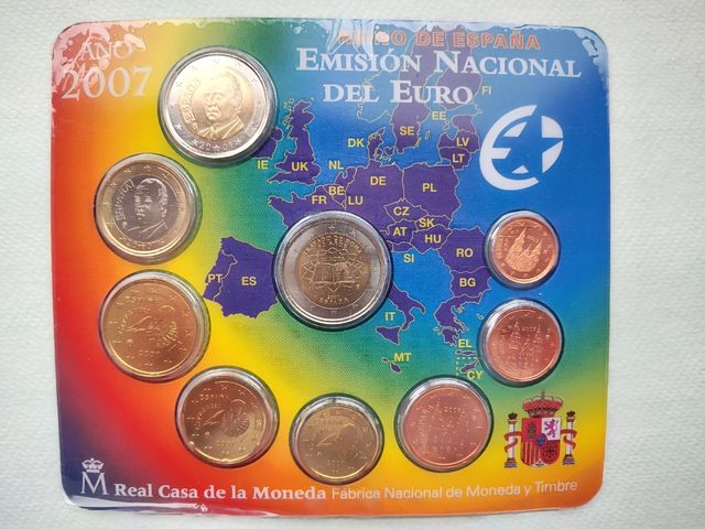 Emisión Nacional Euro 2007 España