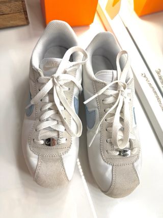 Nike Cortez Azul y Blanco