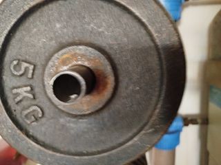 Mancuernas Rojas 1kg, 2,3 .. (Set)