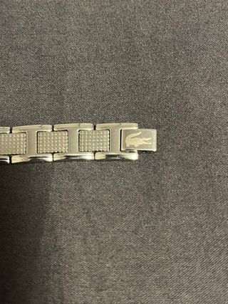 Pulsera Lacoste Plata