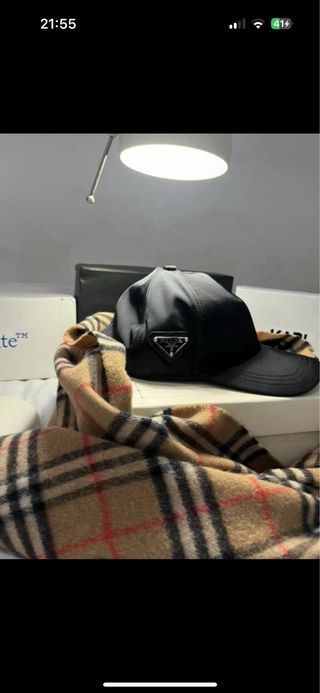 Gorra Prada Negra