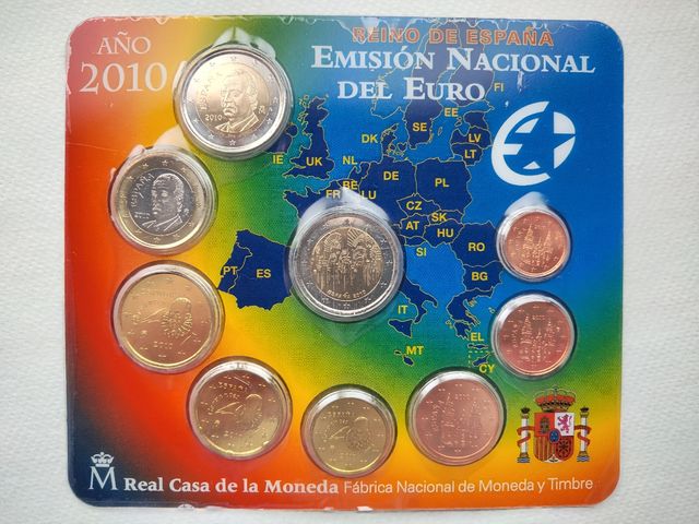 Emisión Nacional Euro 2010 España