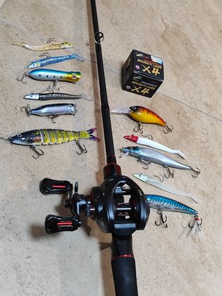 Combo  Casting 180cm carbono