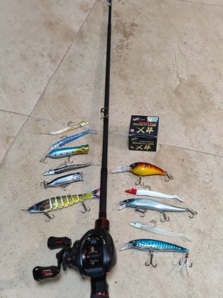 Combo  Casting 180cm carbono