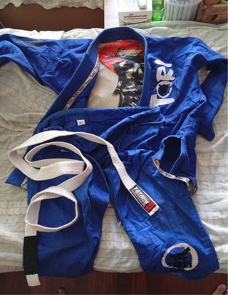 Kimono Jiu Jitsu Azul Talla A2