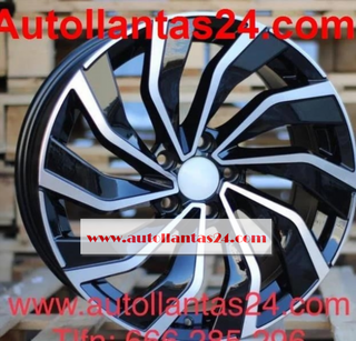 Juego de 4 llantas Volkswagen golf gt22 18