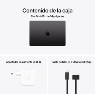 MacBook Pro 14 M4 Max 36Gb 1Tb 32-Core GPU Negro