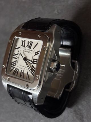 Reloj Cartier Santos XL Full set