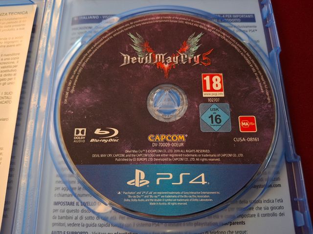 🇪🇸 Devil May Cry 5 PS4 (Capcom)