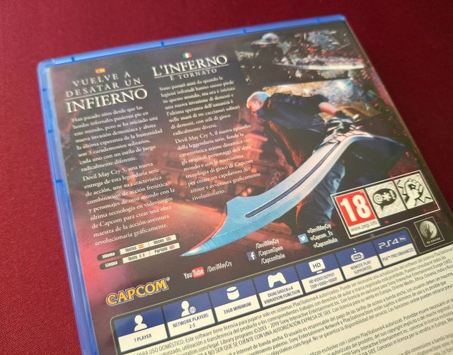 🇪🇸 Devil May Cry 5 PS4 (Capcom)