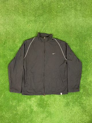 Nike Ultra Black Y2K Premium Windbreaker Jacket