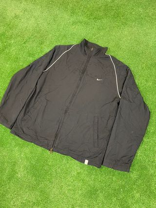 Nike Ultra Black Y2K Premium Windbreaker Jacket