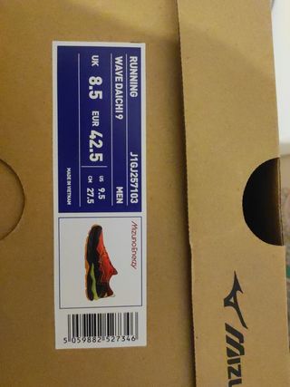 Zapatillas Mizuno Wave Daichi 9 Trail Running