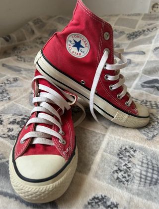 Zapatillas Converse All Star Rojas talla 36.5