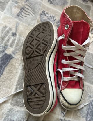 Zapatillas Converse All Star Rojas talla 36.5