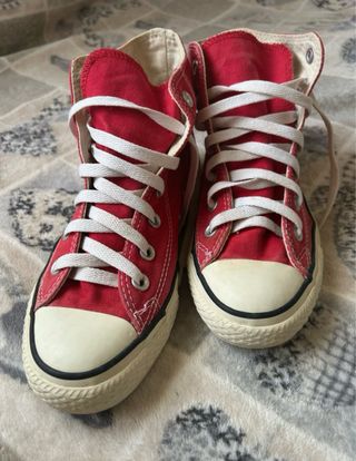 Zapatillas Converse All Star Rojas talla 36.5