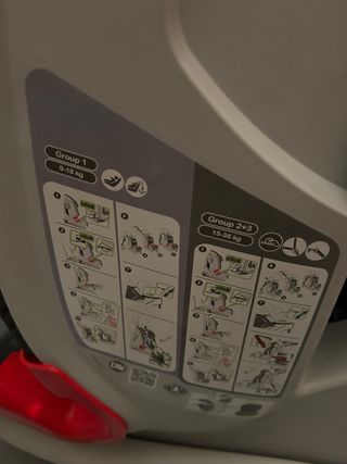 Silla coche niño Britax Römer
