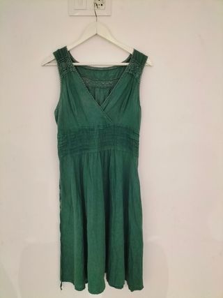 Vestido de verano verde 