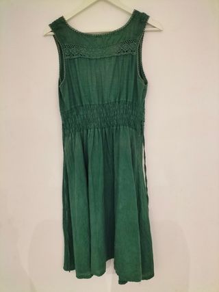 Vestido de verano verde 