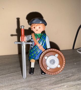 Playmobil Escocés Guerrero Serie 28