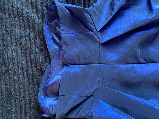 Vestido corto fiesta/boda azul