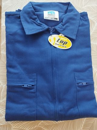 Conjunto ropa de trabajo azul 
Chaqueta y pantalón