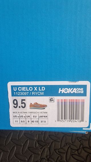 Zapatillas Hoka One One Cielo X MD Talla 43 1/3