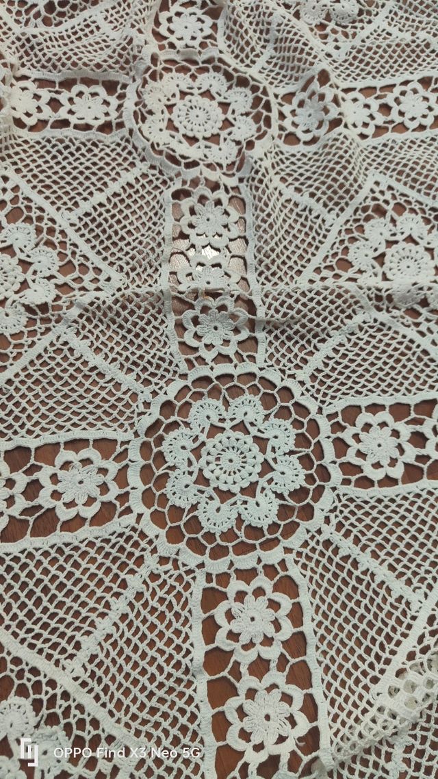 Copriletto uncinetto matrimoniale