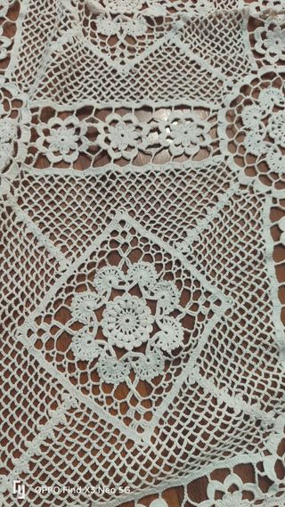 Copriletto uncinetto matrimoniale