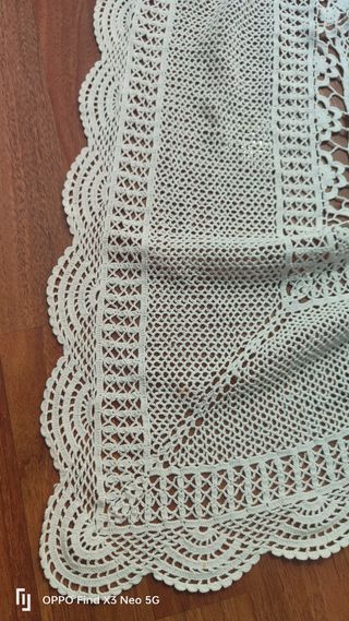 Copriletto uncinetto matrimoniale