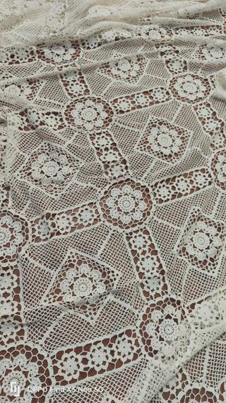 Copriletto uncinetto matrimoniale