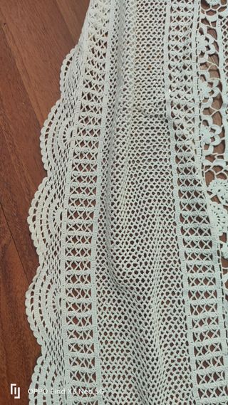 Copriletto uncinetto matrimoniale