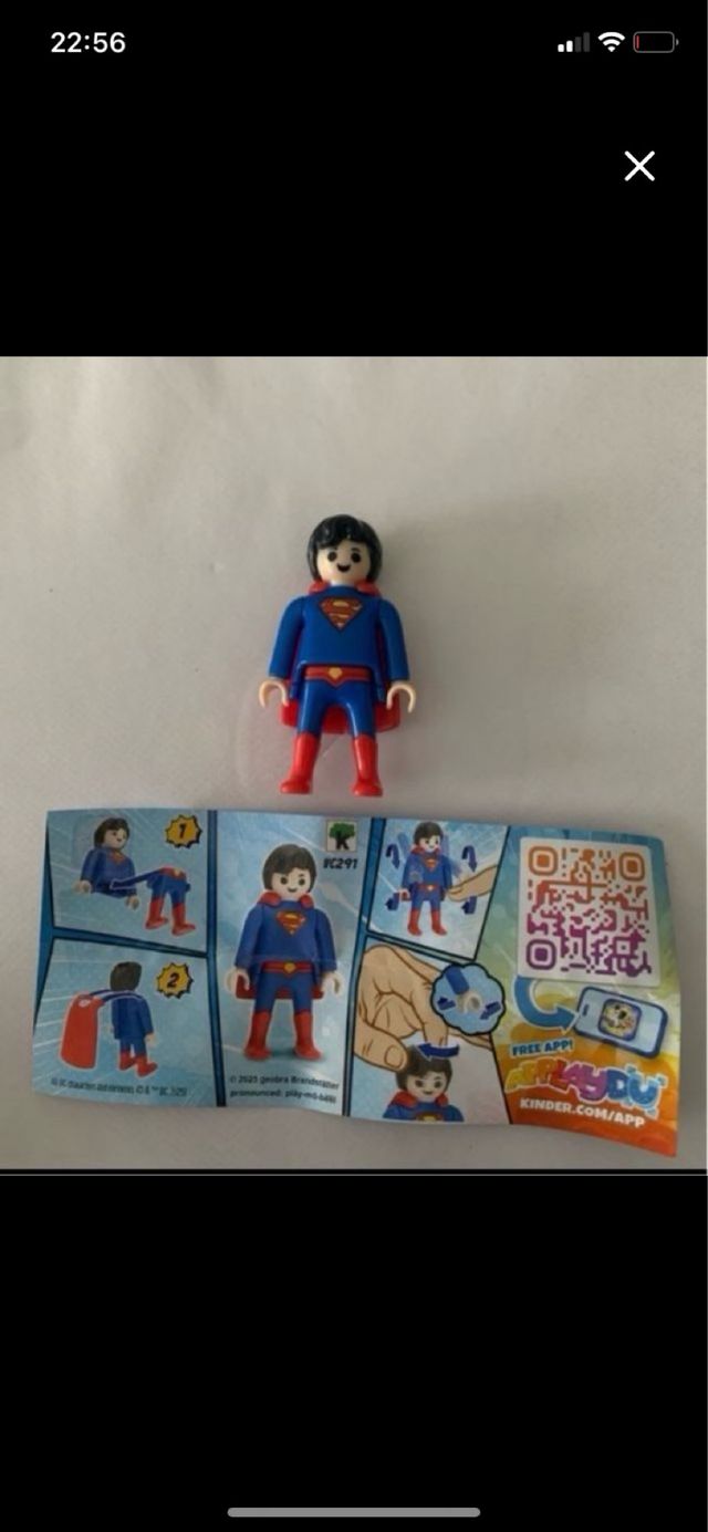 Playmobil Superman DC Kinder Sorpresa