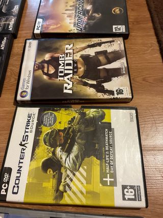 Lote 11 Juegos PC: Call of Duty, Far Cry, Tomb Rai