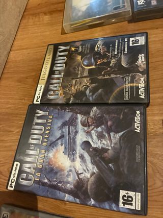 Lote 11 Juegos PC: Call of Duty, Far Cry, Tomb Rai